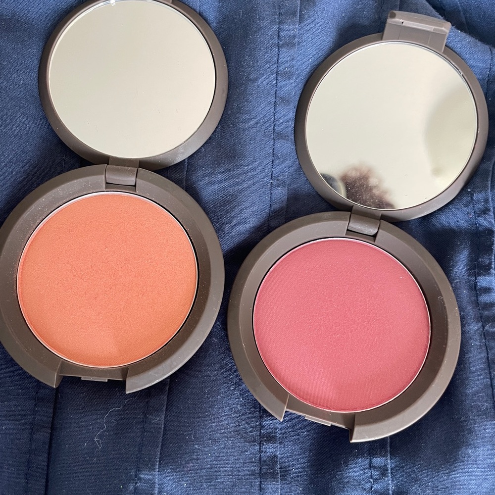 Becca blushes